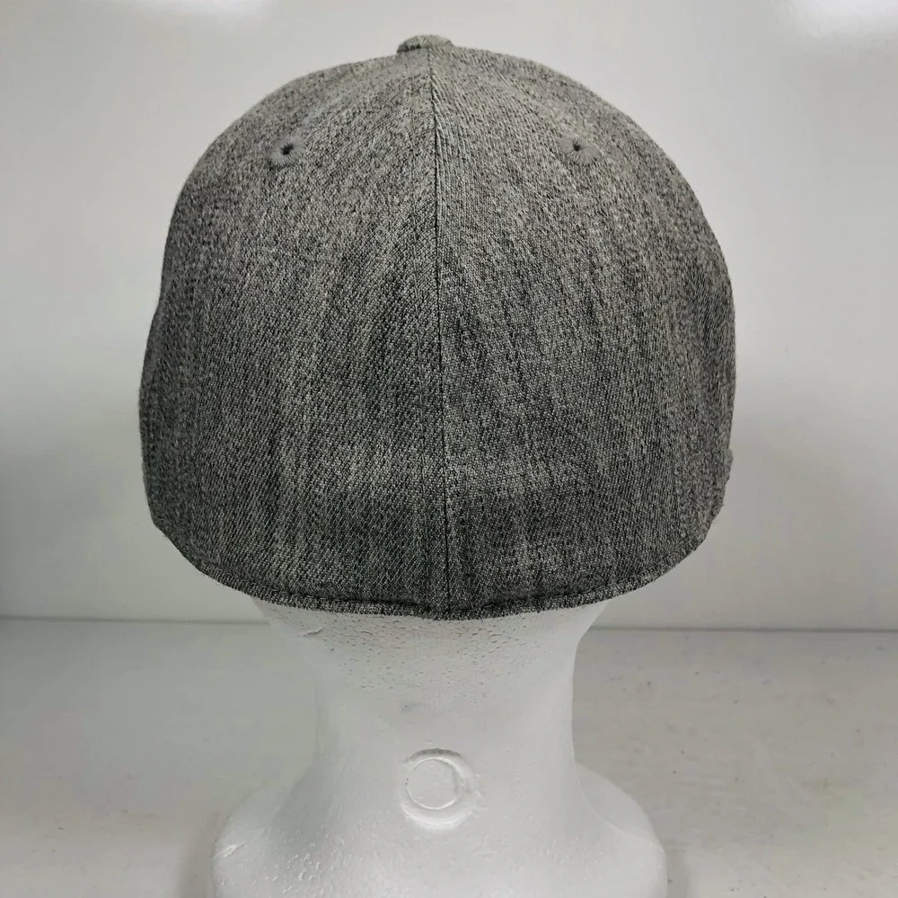 KAVU‎ Cap Hat Gray Brown Green 210 Fitted Flex Fit 6 7/8 - 7 1/4 Fast Shipping